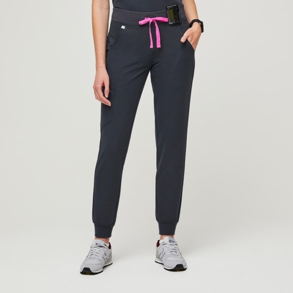 NWT Figs Night Sky High Waisted Zamora Joggers Navy Medium